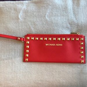 Michael Kors Studded Wristlet